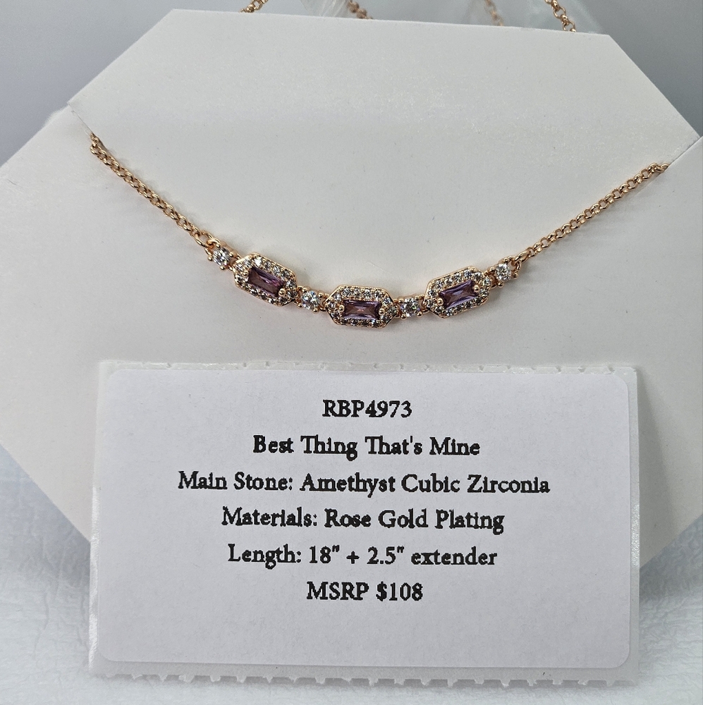 Best Thing That's Mine Rose Gold Necklace